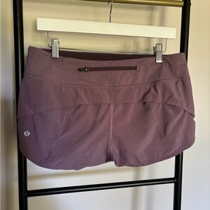 Lululemon purple shorts